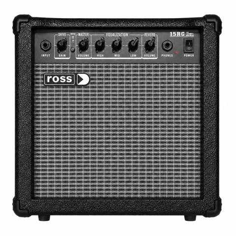Ross G-15R. Amplificador para guitarra eléctrica 15W con distorsión y reverb
