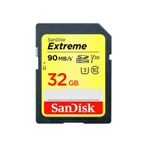 SanDisk Extreme 32GB. Tarjeta SDHC UHS-I V30 100 MB/s
