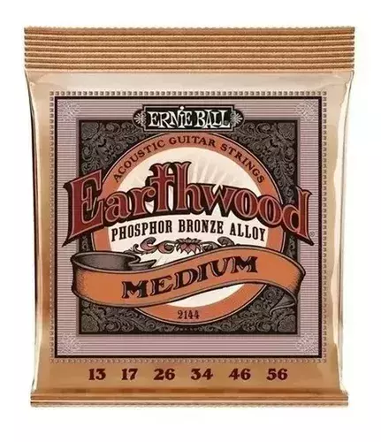 Cuerdas Guitarra Acústica Ernie Ball 013-56 Phosphor Bronze