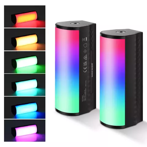 NEEWER Bastón De Luz Led Magnético Tl96rgb Con Batería De 2500 Mah