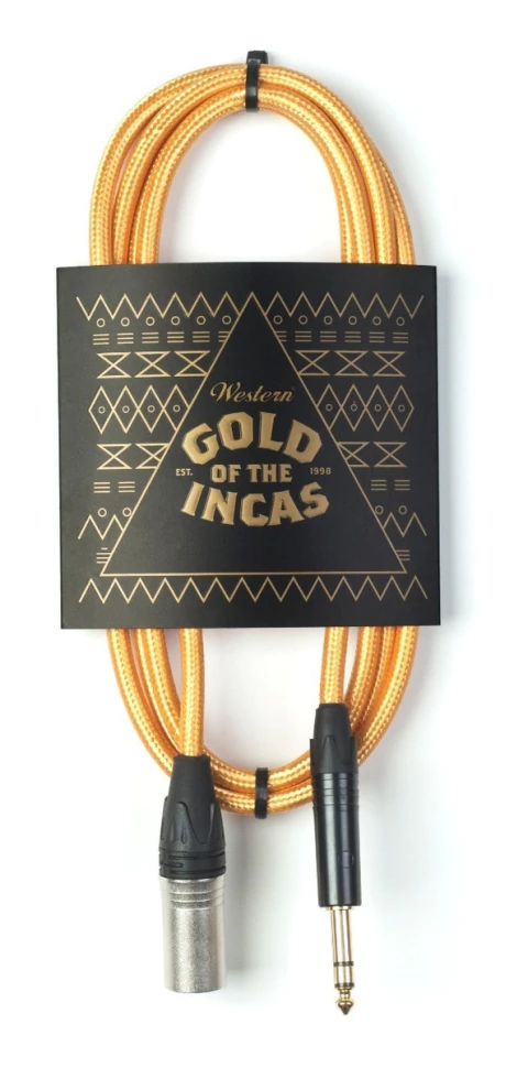 Cable Western Balanceado Plug A Xlr Macho - Ideal Monitores - 6mts