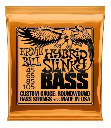 Encordado Para Bajo Eléctrico Ernie Ball 045 105 Hybrid