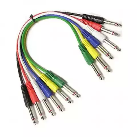 Cables Inter Pedal Colores 6 Unidades Whirlwind Xp280
