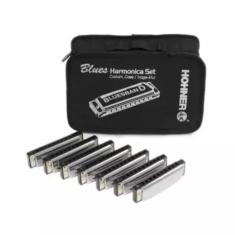 Set De Armonicas Hohner Bluesband - (a, Bb, C, D, E , F ,g)
