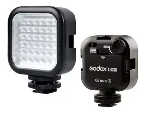 Iluminador Led Godox Led36 Panel De Luz 5600k Ideal Video