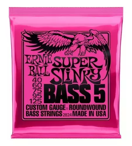 Encordado Para Bajo Ernie Ball 5 Cuerdas 040 - 125