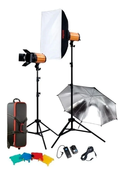 Godox Smart Kit 300sdi-e -2 Flash De Estudio Valija Completa