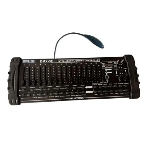 Controladora PLS DMX-32 - 384 canales de salida - Controle 12 dispositivos con 32 canales DMX cada uno