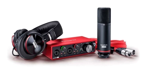 Kit De Grabación Focusrite Scarlett 2i2 Studio (3ra Generación)