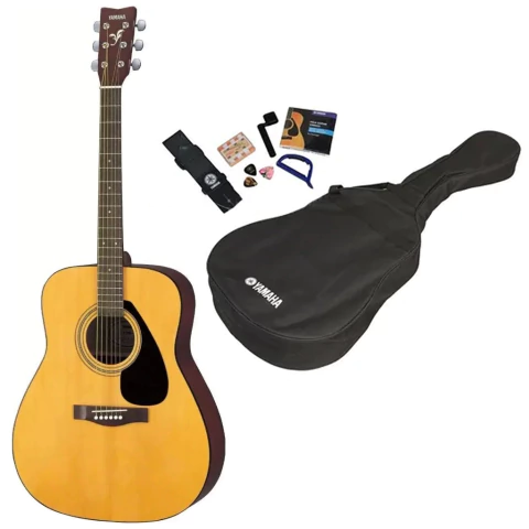 Yamaha F310P. Guitarra acústica folk con accesorios. Todo para empezar - tienda online