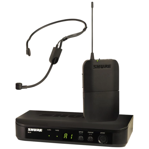 Shure BLX14/P31 - Micrófono Inalámbrico UHF de vincha con cápsula PG31 - comprar online