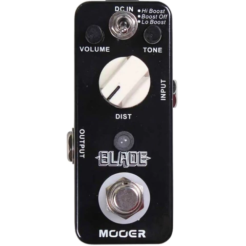 Mooer Blade - Pedal De Efecto para Guitarra Metalic Distortion Tipo Metal Muff - comprar online