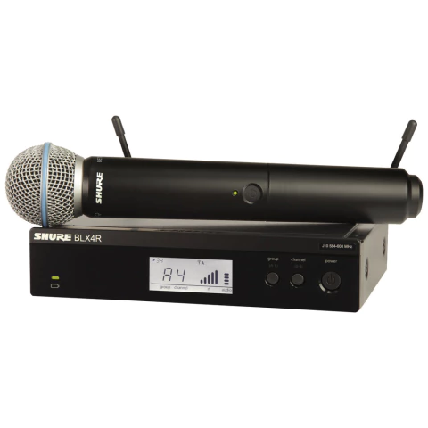 Shure BLX24R/B58 - Sistema Inalámbrico de mano con cápsula Beta58 y receptor de rack - comprar online