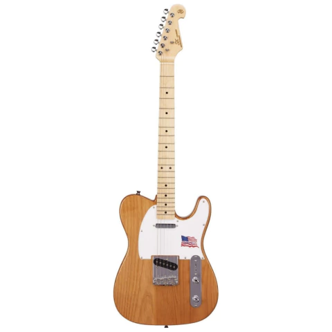 SX STL Alder Natural. Guitarra eléctrica tipo Tele con alder americano. Claridad y balance tonal en internet