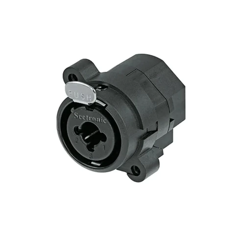 Seetronic SCJ6FI-S. Conector combo XLR y plug 1/4 para chasis. Versatilidad en una sola entrada - comprar online