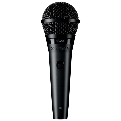 Shure PGA58-QTR - Micrófono Vocal Dinámico Cardioide con cable XLR-Plug - comprar online
