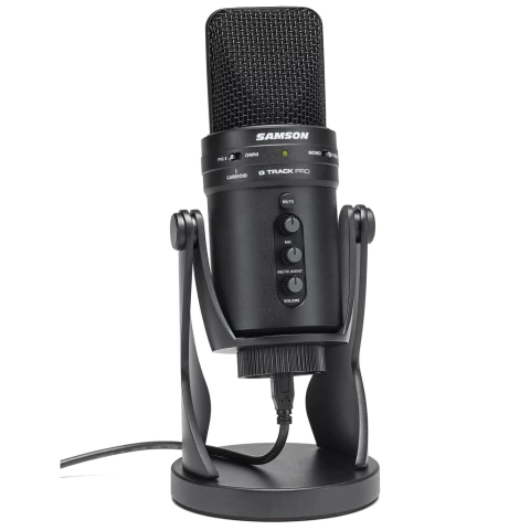 Samson G-TRACK PRO - Micrófono USB de diafragma grande ideal Gamers o Streaming - comprar online