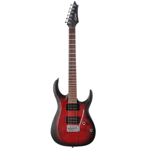 Cort X100. Guitarra eléctrica doble humbucker. Versatilidad con carácter en internet