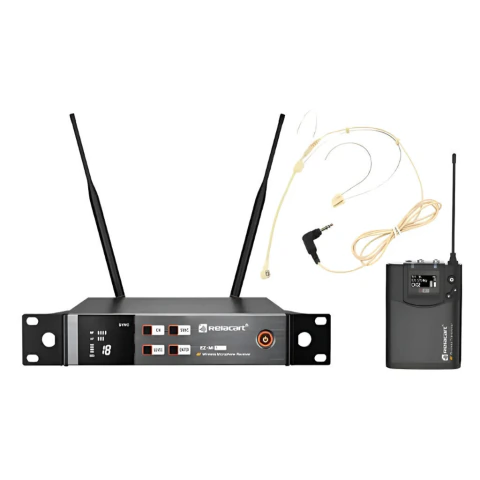 Relacart EZ MI1-V. Sistema inalámbrico headset UHF. Manos libres y señal estable