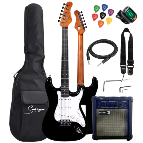 Smiger L-G1-ST Pack. Guitarra eléctrica tipo Strat con amplificador y accesorios - comprar online