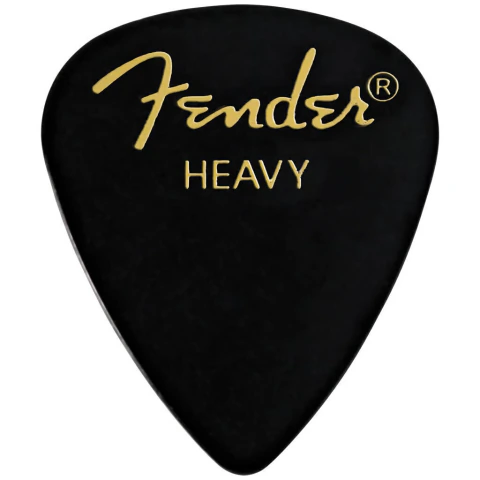 Fender Classic Celluloid 351 Heavy 0,71 mm. Púa para guitarra y bajo. Tacto clásico Fender en internet