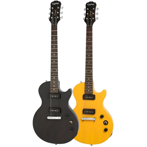 Epiphone Les Paul Special-I P90 Worn Black. Guitarra eléctrica con P90. Sonido crudo y vintage