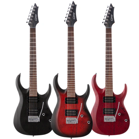 Cort X100. Guitarra eléctrica doble humbucker. Versatilidad con carácter