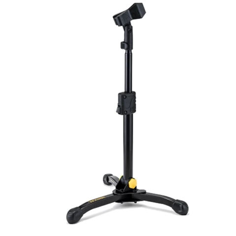Hercules MS300B – Soporte de micrófono recto de perfil bajo con clip EZ - comprar online