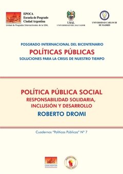 Cuaderno de EPOCA Políticas Públicas 7: Política pública social
