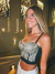 CORSET SHINY SILVER LENTEJUELAS BORDADO IMPORTADO - Maria Antonieta Boutique