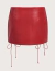 MINI SKIRT LACE UP SIMIL LEATHER IMPORTADA - comprar online