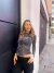 REMERA GLITTER MICROTUL CEBRA IMPORTADA - loja online