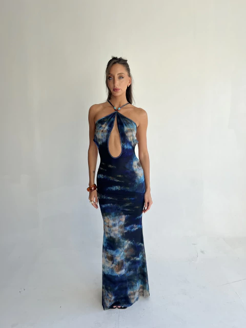 VESTIDO ZINNIA LARGO IMPORTADO - comprar online