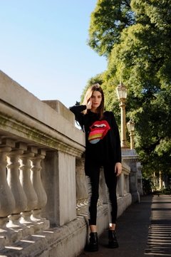 Sweater Stone Black - tienda online