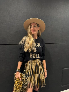 Sweater Rock and Roll negro