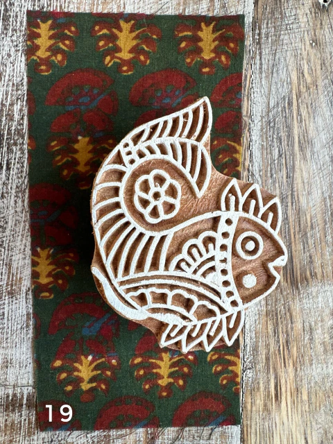 Sellos Block print