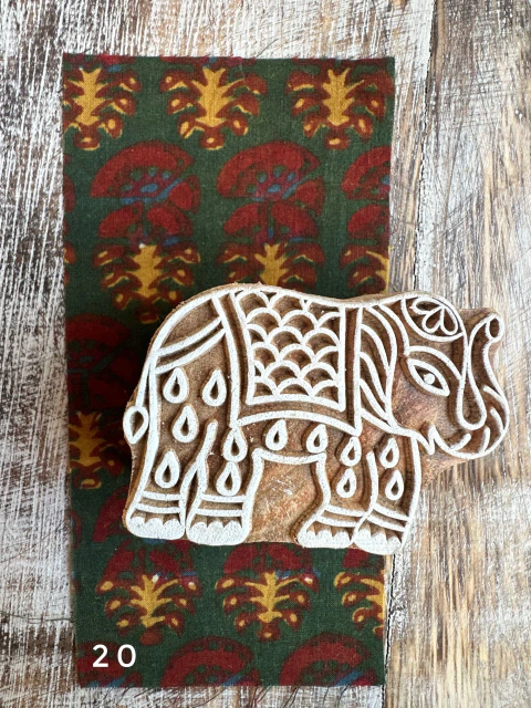 Imagen de Sellos Block print