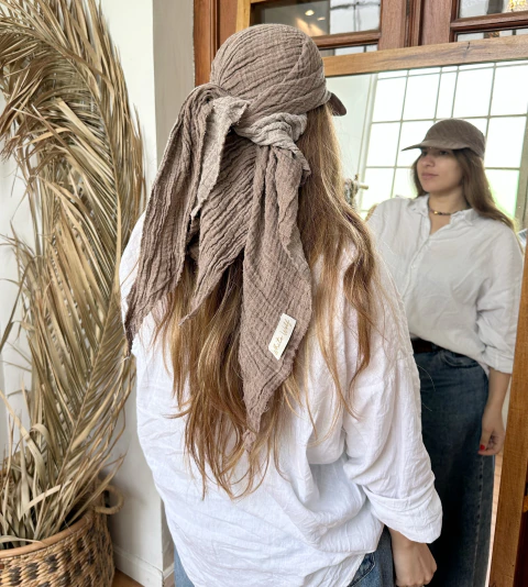 Gorra Pañuelo - Chocolate