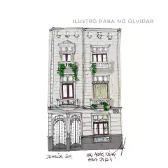 Postales de la arquitectura demolida o en riesgo en apoyo a Ilustro para no olvidar - tienda online