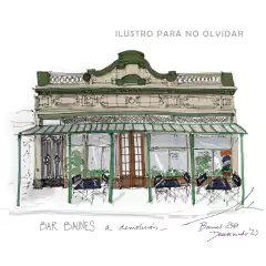 Postales de la arquitectura demolida o en riesgo en apoyo a Ilustro para no olvidar - Natz Kerba Ilustrando