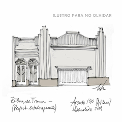 Postales de la arquitectura demolida o en riesgo en apoyo a Ilustro para no olvidar - comprar online