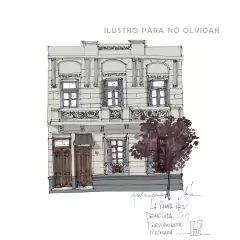Postales de la arquitectura demolida o en riesgo en apoyo a Ilustro para no olvidar - Natz Kerba Ilustrando