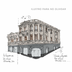 Postales de la arquitectura demolida o en riesgo en apoyo a Ilustro para no olvidar - comprar online