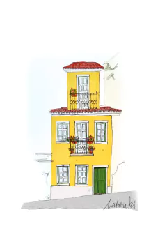 Ilustraciones en Láminas o Cuadros - CASA PORTUGUESA