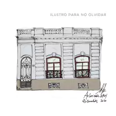 Postales de la arquitectura demolida o en riesgo en apoyo a Ilustro para no olvidar