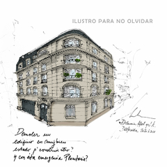 Postales de la arquitectura demolida o en riesgo en apoyo a Ilustro para no olvidar - tienda online