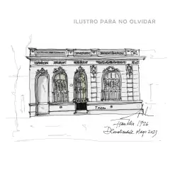 Postales de la arquitectura demolida o en riesgo en apoyo a Ilustro para no olvidar - Natz Kerba Ilustrando