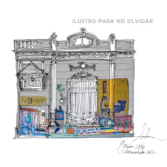 Postales de la arquitectura demolida o en riesgo en apoyo a Ilustro para no olvidar - comprar online
