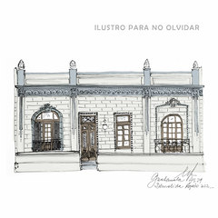 Postales de la arquitectura demolida o en riesgo en apoyo a Ilustro para no olvidar - tienda online