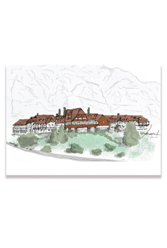 Ilustraciones - Hotel Llao Llao - comprar online